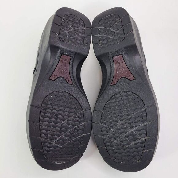 Ariat Clog Shoe Womens Santa Cruz Womens 6.5 Leather Black 93905 Equestrian - Picture 8 of 9